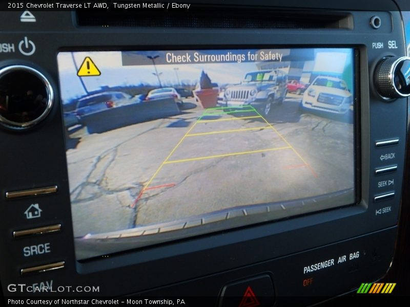 Tungsten Metallic / Ebony 2015 Chevrolet Traverse LT AWD