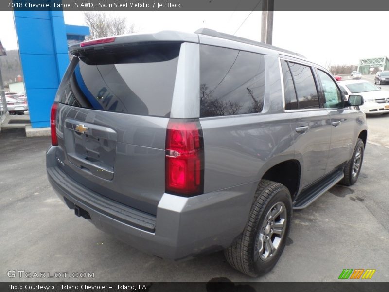Satin Steel Metallic / Jet Black 2018 Chevrolet Tahoe LS 4WD