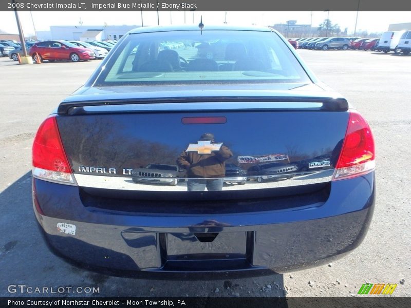 Imperial Blue Metallic / Ebony Black 2008 Chevrolet Impala LT