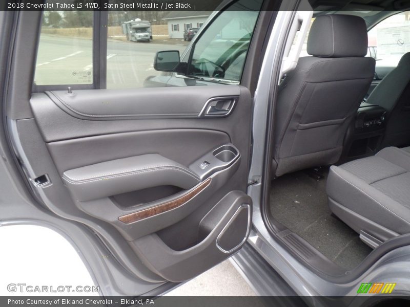 Satin Steel Metallic / Jet Black 2018 Chevrolet Tahoe LS 4WD