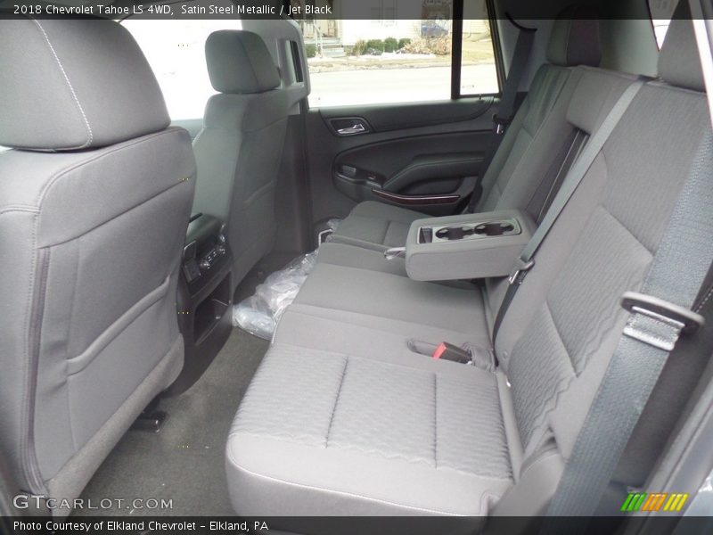 Satin Steel Metallic / Jet Black 2018 Chevrolet Tahoe LS 4WD