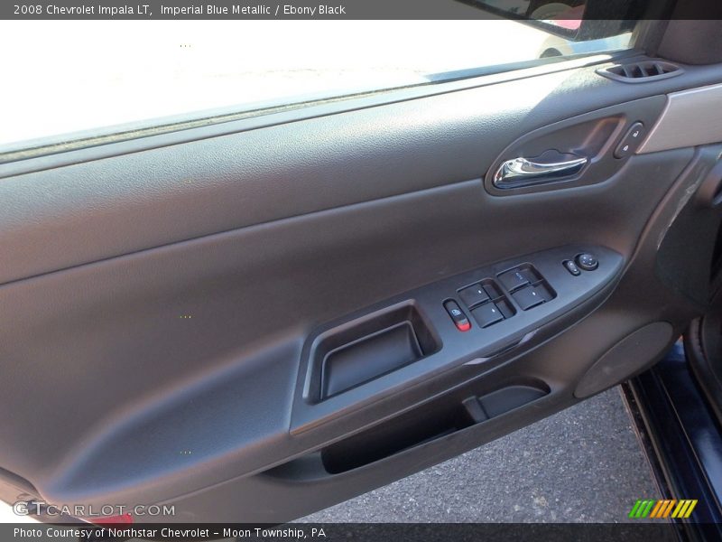 Imperial Blue Metallic / Ebony Black 2008 Chevrolet Impala LT