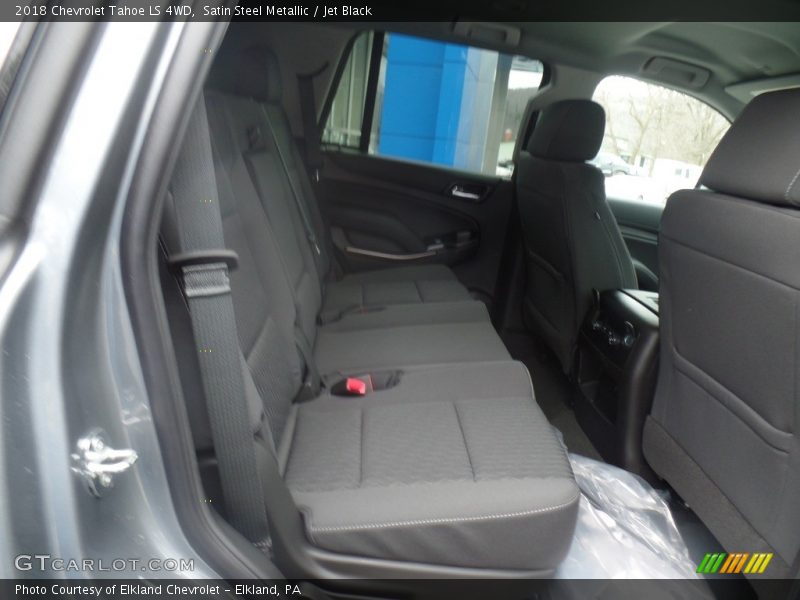 Satin Steel Metallic / Jet Black 2018 Chevrolet Tahoe LS 4WD