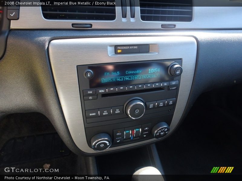 Imperial Blue Metallic / Ebony Black 2008 Chevrolet Impala LT