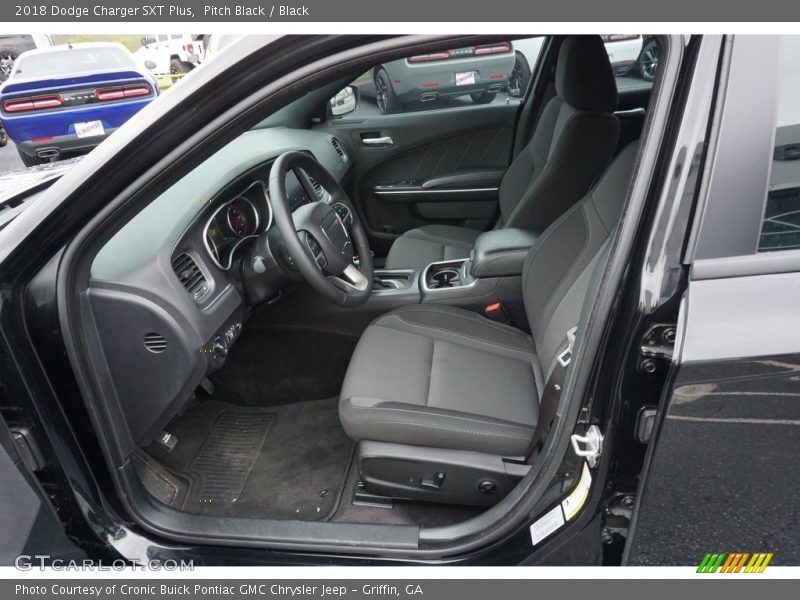 Pitch Black / Black 2018 Dodge Charger SXT Plus