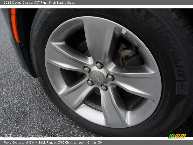 Pitch Black / Black 2018 Dodge Charger SXT Plus