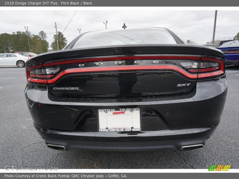 Pitch Black / Black 2018 Dodge Charger SXT Plus
