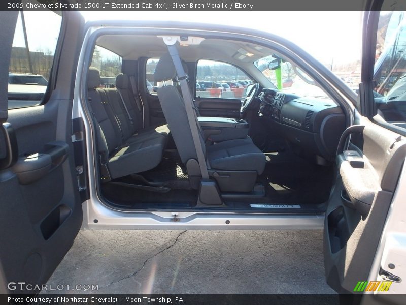 Silver Birch Metallic / Ebony 2009 Chevrolet Silverado 1500 LT Extended Cab 4x4