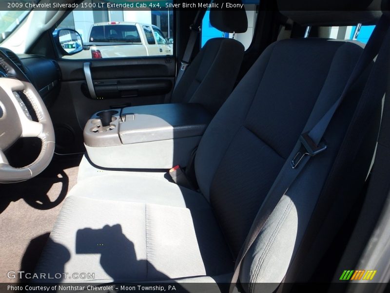 Silver Birch Metallic / Ebony 2009 Chevrolet Silverado 1500 LT Extended Cab 4x4