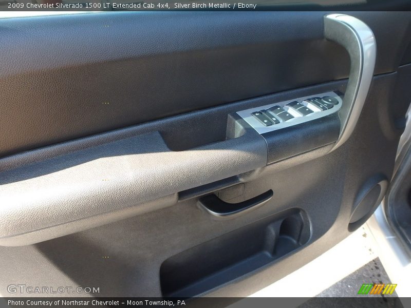 Silver Birch Metallic / Ebony 2009 Chevrolet Silverado 1500 LT Extended Cab 4x4
