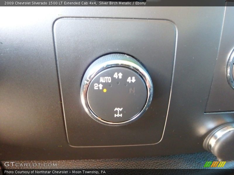 Silver Birch Metallic / Ebony 2009 Chevrolet Silverado 1500 LT Extended Cab 4x4