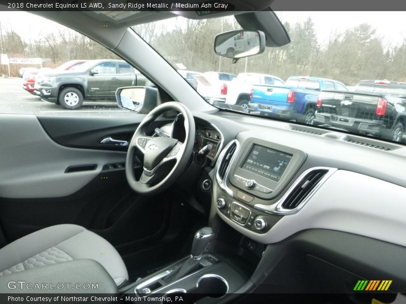 Sandy Ridge Metallic / Medium Ash Gray 2018 Chevrolet Equinox LS AWD