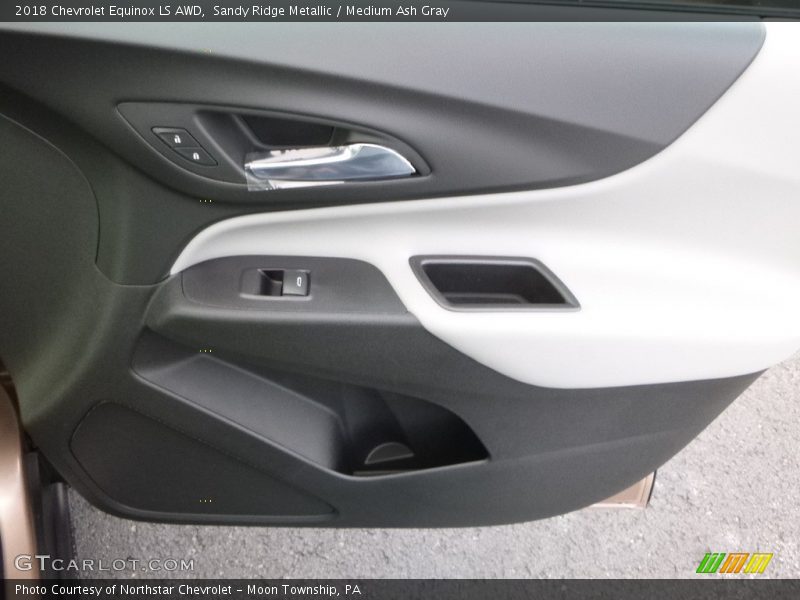 Sandy Ridge Metallic / Medium Ash Gray 2018 Chevrolet Equinox LS AWD