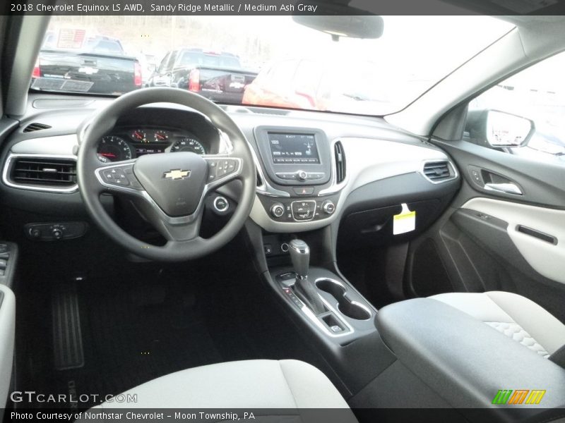 Sandy Ridge Metallic / Medium Ash Gray 2018 Chevrolet Equinox LS AWD
