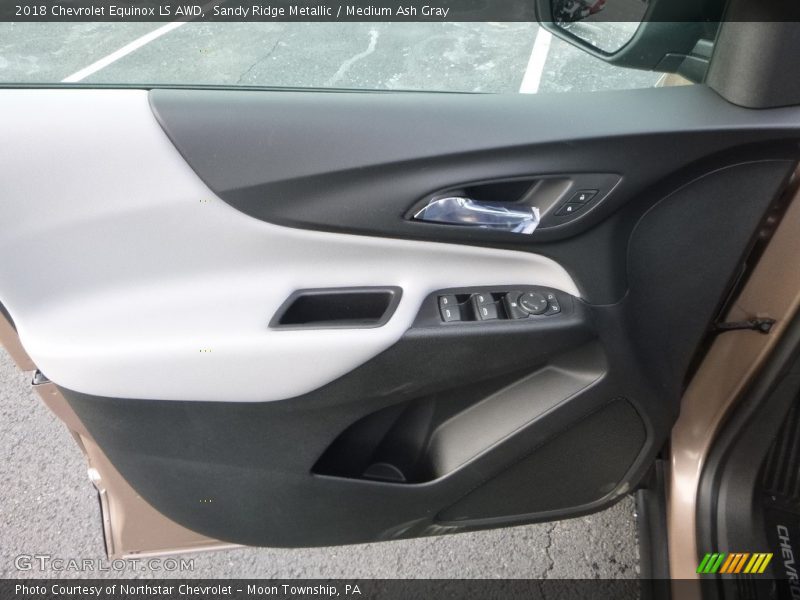 Sandy Ridge Metallic / Medium Ash Gray 2018 Chevrolet Equinox LS AWD