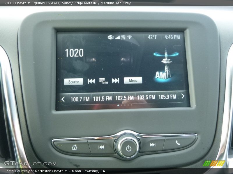 Sandy Ridge Metallic / Medium Ash Gray 2018 Chevrolet Equinox LS AWD