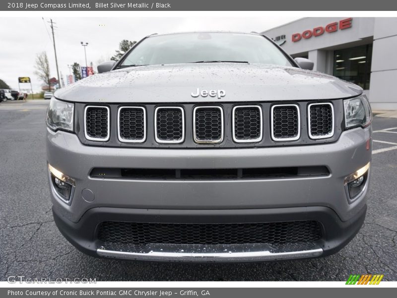 Billet Silver Metallic / Black 2018 Jeep Compass Limited