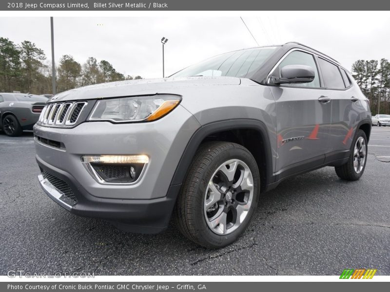 Billet Silver Metallic / Black 2018 Jeep Compass Limited