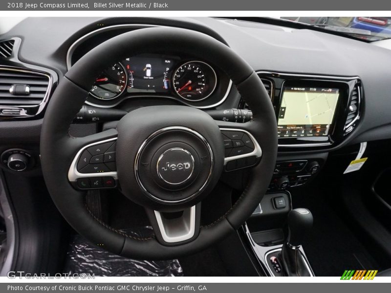 Billet Silver Metallic / Black 2018 Jeep Compass Limited