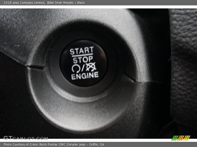 Billet Silver Metallic / Black 2018 Jeep Compass Limited