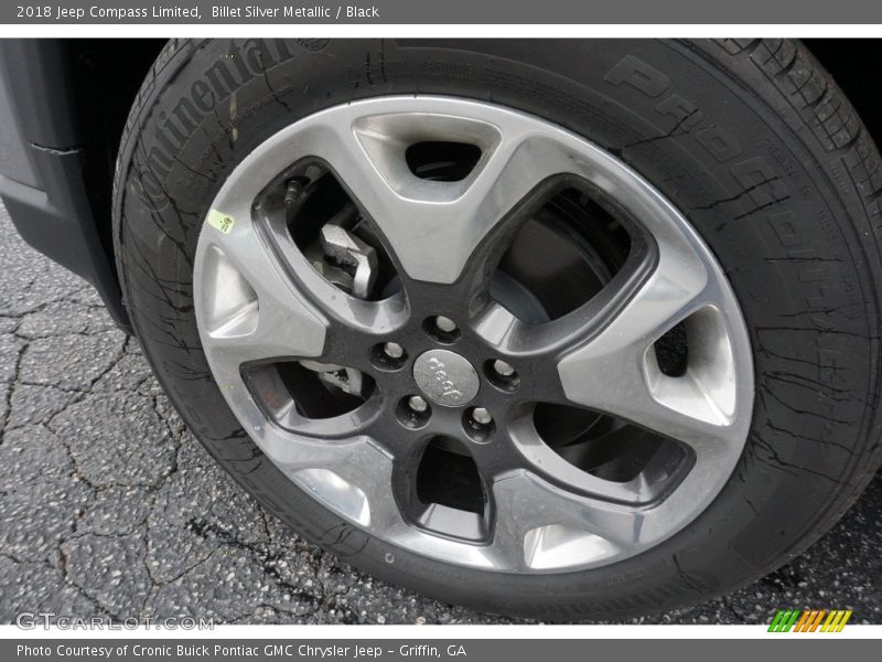Billet Silver Metallic / Black 2018 Jeep Compass Limited