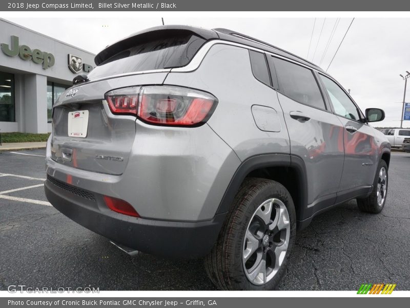 Billet Silver Metallic / Black 2018 Jeep Compass Limited