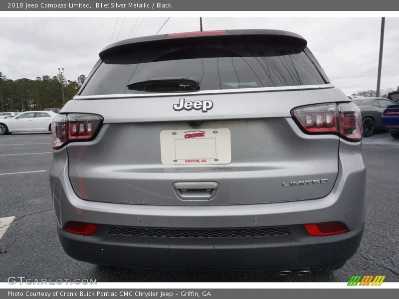 Billet Silver Metallic / Black 2018 Jeep Compass Limited