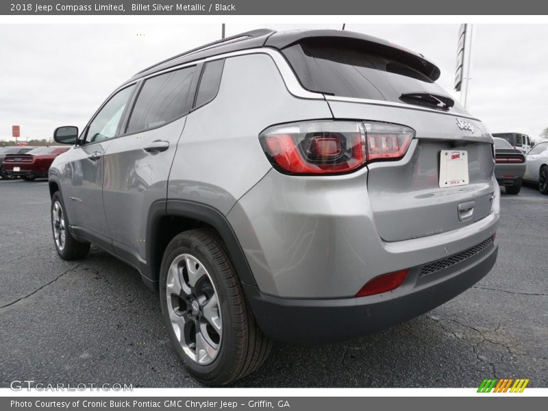 Billet Silver Metallic / Black 2018 Jeep Compass Limited