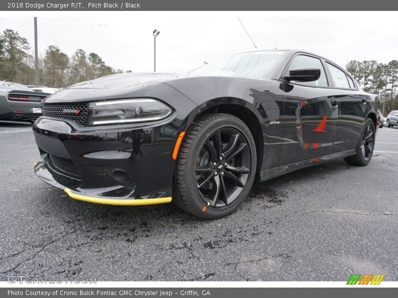 Pitch Black / Black 2018 Dodge Charger R/T