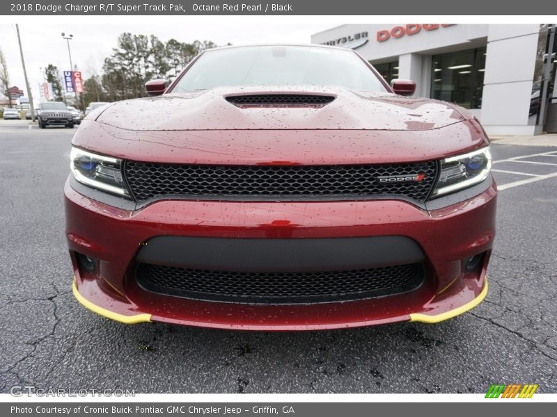 Octane Red Pearl / Black 2018 Dodge Charger R/T Super Track Pak