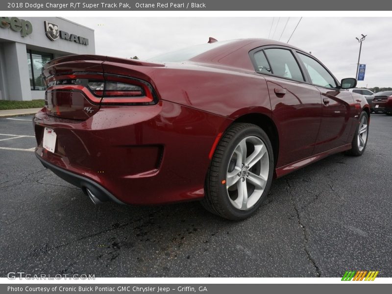 Octane Red Pearl / Black 2018 Dodge Charger R/T Super Track Pak