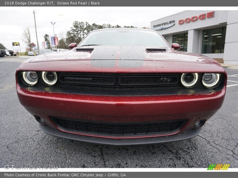 Octane Red Pearl / Black 2018 Dodge Challenger R/T