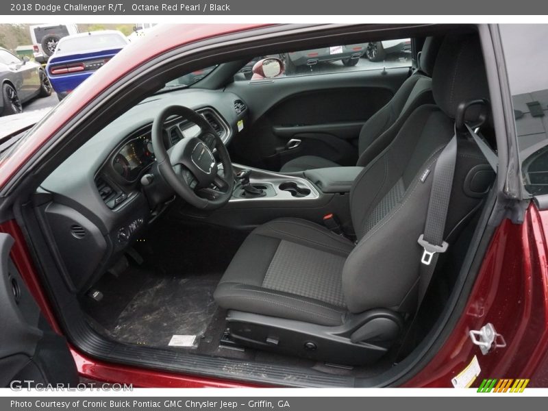 Octane Red Pearl / Black 2018 Dodge Challenger R/T