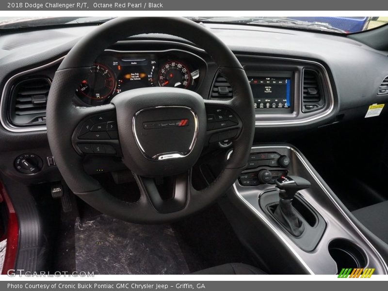 Octane Red Pearl / Black 2018 Dodge Challenger R/T