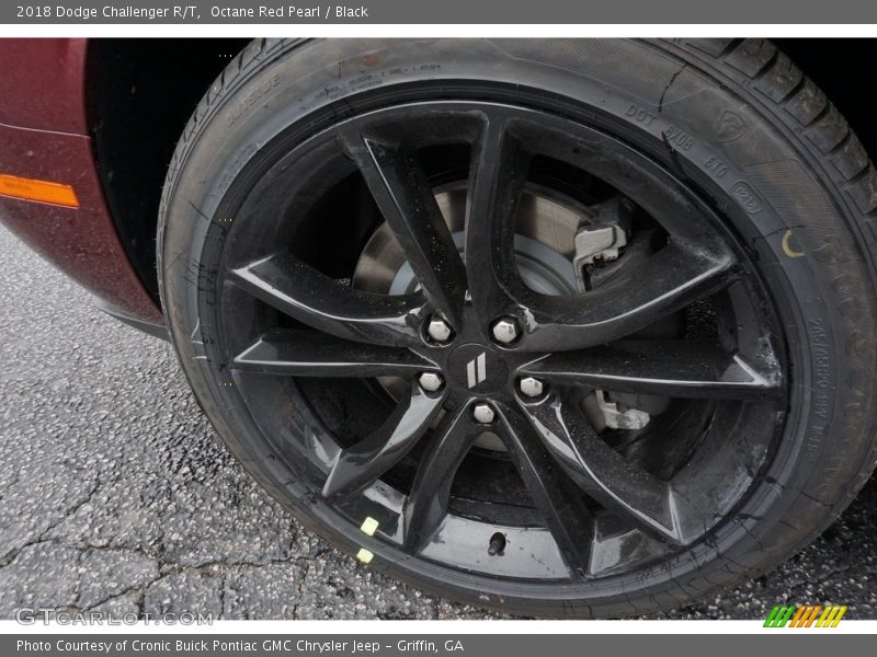 Octane Red Pearl / Black 2018 Dodge Challenger R/T