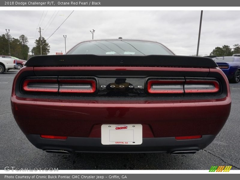 Octane Red Pearl / Black 2018 Dodge Challenger R/T