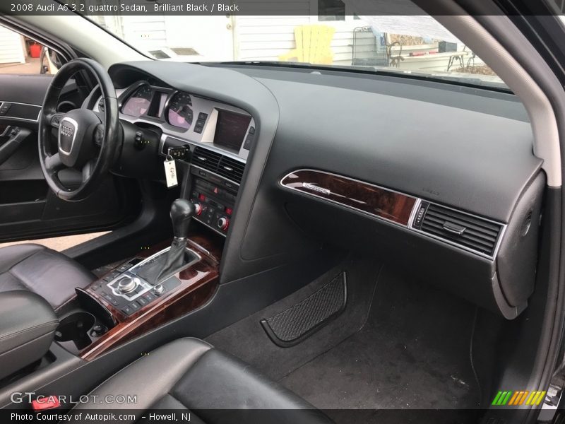 Brilliant Black / Black 2008 Audi A6 3.2 quattro Sedan