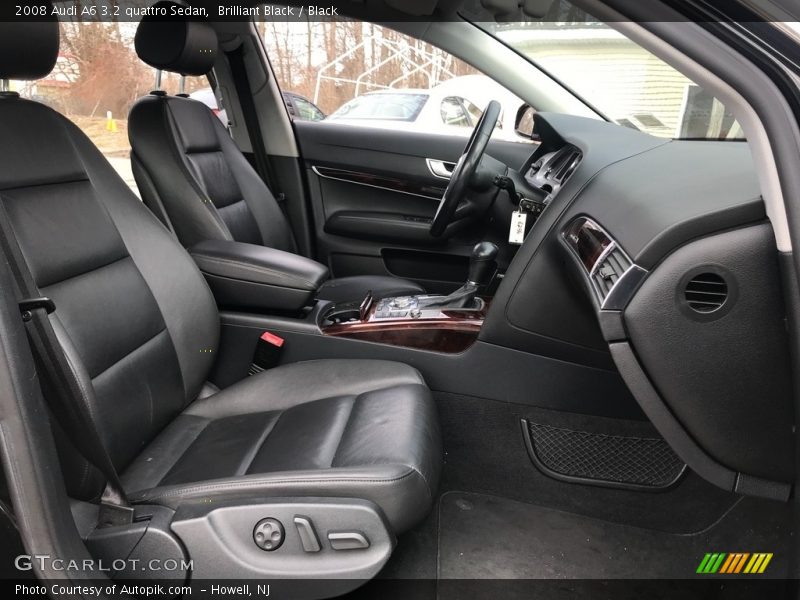 Brilliant Black / Black 2008 Audi A6 3.2 quattro Sedan