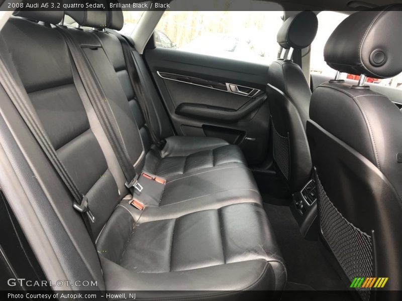 Brilliant Black / Black 2008 Audi A6 3.2 quattro Sedan