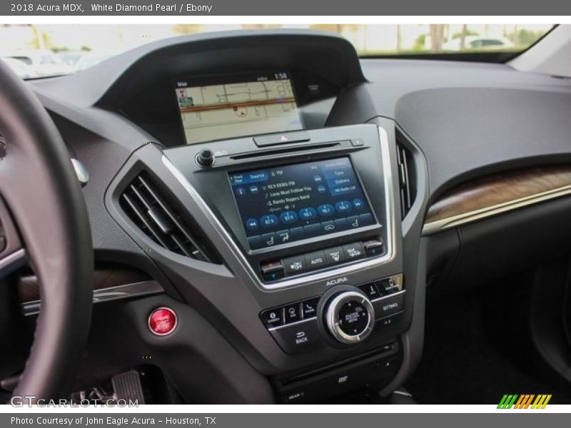 White Diamond Pearl / Ebony 2018 Acura MDX