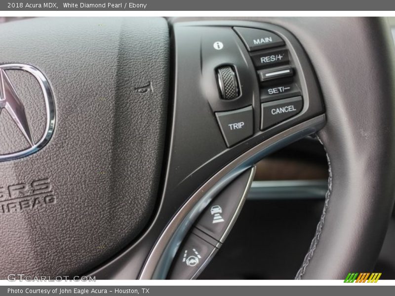 White Diamond Pearl / Ebony 2018 Acura MDX