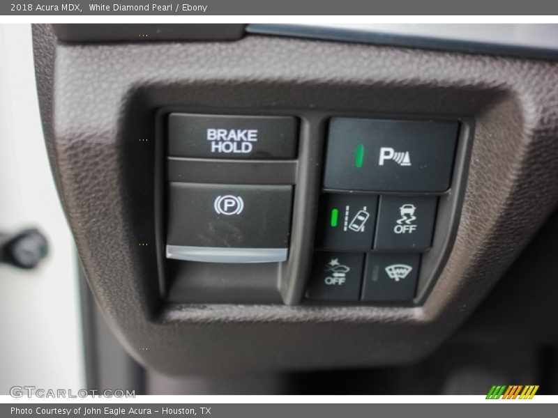 White Diamond Pearl / Ebony 2018 Acura MDX
