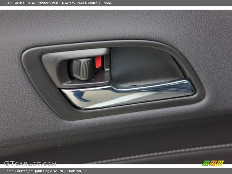 Modern Steel Metallic / Ebony 2018 Acura ILX Acurawatch Plus