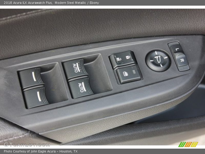 Modern Steel Metallic / Ebony 2018 Acura ILX Acurawatch Plus