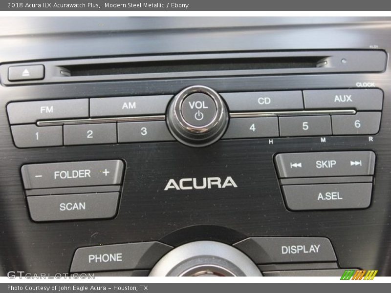 Modern Steel Metallic / Ebony 2018 Acura ILX Acurawatch Plus