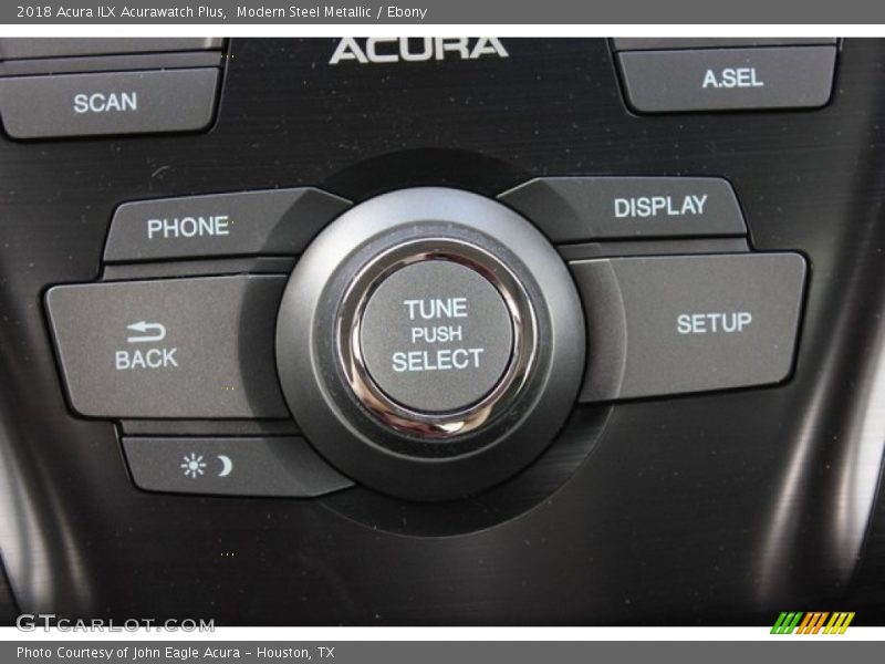 Modern Steel Metallic / Ebony 2018 Acura ILX Acurawatch Plus