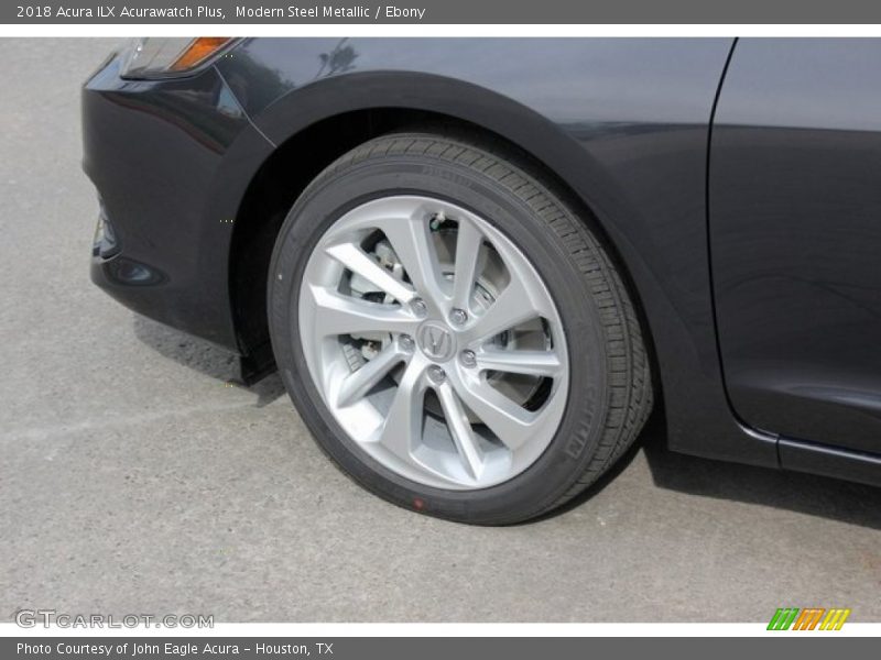 Modern Steel Metallic / Ebony 2018 Acura ILX Acurawatch Plus