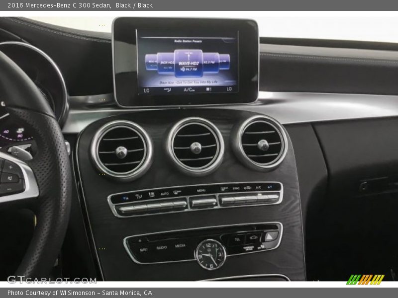 Black / Black 2016 Mercedes-Benz C 300 Sedan