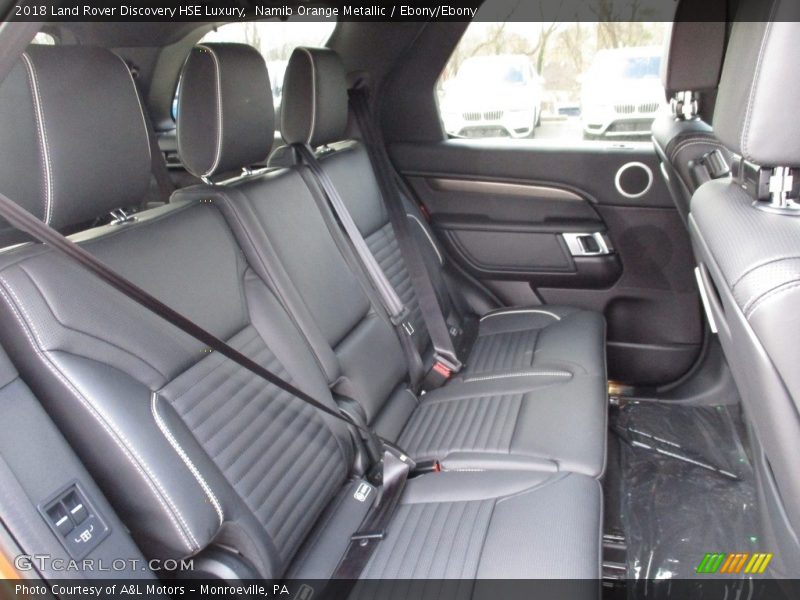 Namib Orange Metallic / Ebony/Ebony 2018 Land Rover Discovery HSE Luxury
