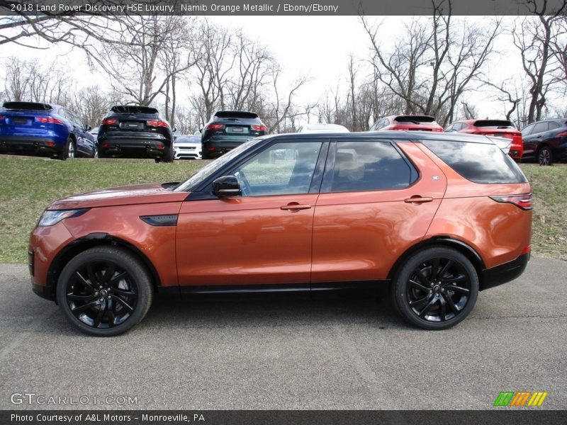  2018 Discovery HSE Luxury Namib Orange Metallic